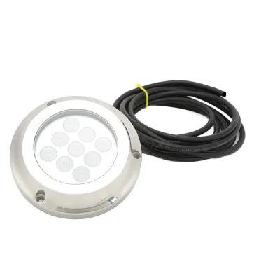 Zdjęcie produktu dla Podwodne oświetlenie jachtu, podwodne oświetlenie morskie, lampa morska, tylne światło jachtu, oświetlenie kopuły morskiej, oświetlenie basenu