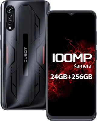 Zdjęcie produktu dla Cubot X70, 16,7 cm (6.58"), 12 GB, 256 GB, 100 MP, Android 13, Czarny