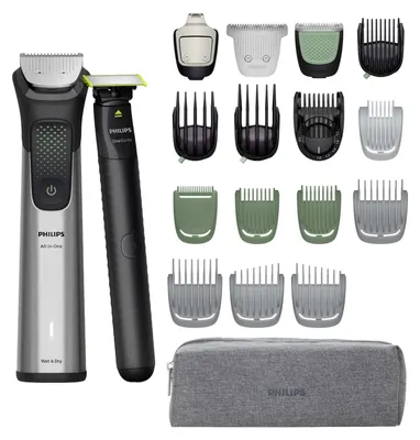 Imagen del producto de Afeitadora y recortadora multifunción Philips Serie 9000, modelo MG9557/15
