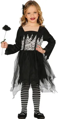 Produktbild von Miss Gothic Mädchen Kostüm Gr. 98-134, Größe:128/134