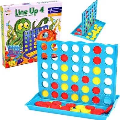 Obrázok produktu pre MalPlay Bingo Line Up | 4 v rade | rodinná hra | párty hra | spoločenská hra pre celú rodinu od 3 rokov | vhodné pre 2 hráčov