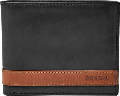 Produktbild von FOSSIL Kartenetui Quinn Bifold Flip ID Black schwarz