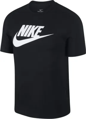 Produktbild von Nike M Nsw Tee Icon Futura Black/White L