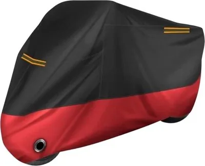 Zdjęcie produktu dla Pokrowiec na motocykl XXXL - Wodoodporny - Do użytku wewnątrz i na zewnątrz - 265x105x125 CM