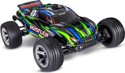 Produktbild von Traxxas Rustler RC Buggy Brushless 2S HD 1:10 2WD RTR Grün