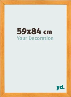 Image de Cadre photo, 59x84 cm, orange, MDF, Pisa