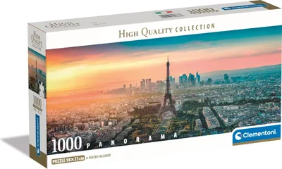 Zdjęcie produktu dla CLE puzzle 1000 Panorama Compact Paris 39868