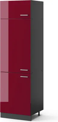 Produktbild von Kühlumbauschrank Vicco R-Line Rot Hochglanz 60 cm, Model 34932