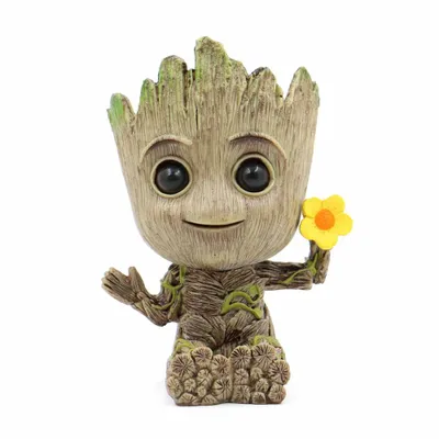 Produktbild von Groot Blumentopf, saftiger Blumentopf süßer grüner Blumentopf(Blumen nehmen)