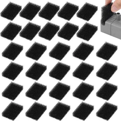 Immagine prodotto di Set di filtri per animali domestici - Filtri in schiuma - 30 pezzi - Per fontane per gatti - Migliore qualità dell'acqua