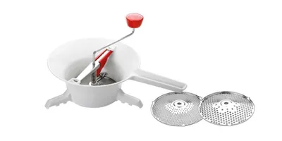 Zdjęcie produktu dla Tescoma 643578, Biały, Plastik, Stal nierdzewna, Warzywa, Plastik, 24 cm, 370 mm