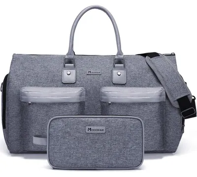Produktbild von Reisetasche 45L, mit Schultergurt, grau, für Reisen