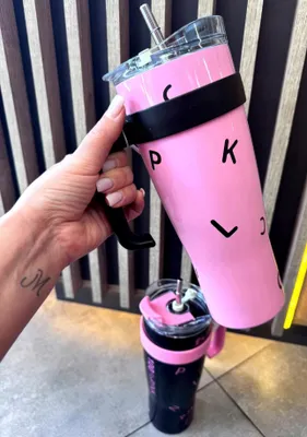 Produktbild von Thermos-Becher 1,2 L Pink für Kaffee & Tee