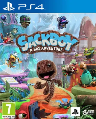Produktbild von Sony Interactive Entertainment Sackboy: A Big Adventure, PlayStation 4, Multiplayer-Modus, E (Jeder)