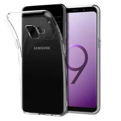 Immagine prodotto di Custodia in silicone trasparente per Samsung Galaxy S9