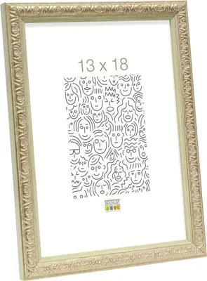 Produktbild von Deknudt Ornament-Bilderrahmen S95L 10x15 cm gold