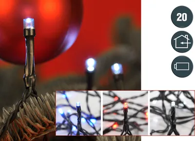 Produktbild von LED Lichterkette mit 20 Lämpchen