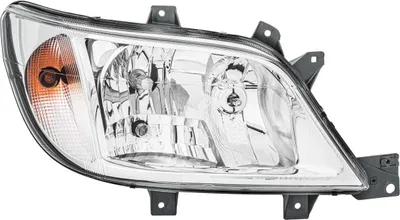 Produktbild von Hauptscheinwerfer rechts 12 V H7/H3 Halogen HELLA für u.a. MB SPRINTER