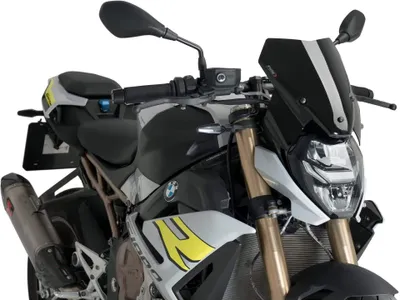 Obrázek produktu pro PUIG naked sport screen black ABE homologováno pro Bmw