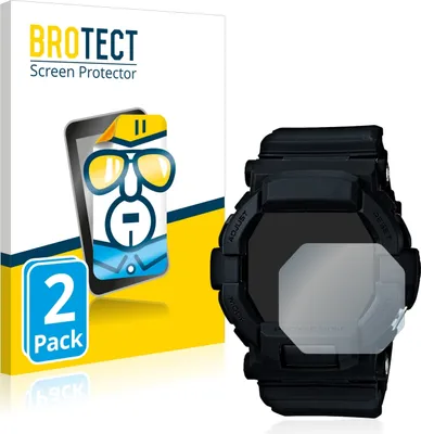 Produktbild von 2x Für Casio G-Shock GD350 Schutzfolie BROTECT Displayschutz Display Schutz Folie Klar Transparent