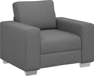 Produktbild von vidaXL Sofa-Sessel Dunkelgrau 100 cm Stoff