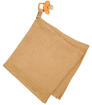 Produktbild von Schnullertuch Jeanne - 40 x 40 cm - Kamel | by SEVIRA KIDS