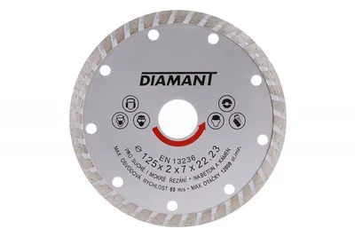 Produktbild von Diamantscheibe DIAMANT 125x22. 2x2. 5mm TURBO