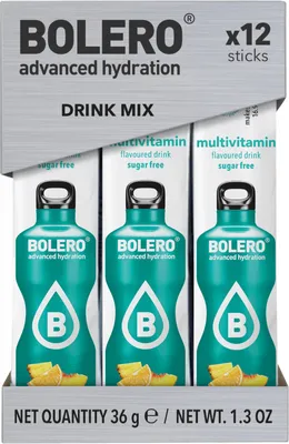 Produktbild von Bolero Sticks (12x3g) Multivitamin - Intra- & Post-Workout - Intra-Workout
