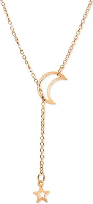 Produktbild von Halskette Bijoux Moonstar - Elegante goldene Damenhalskette KP35564