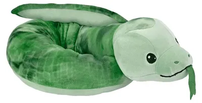 Produktbild von Squishy-Spielzeug „Grüne Schlange“ – Weiches Spielzeug, Anti-Stress, interaktives Spielzeug für Kinder