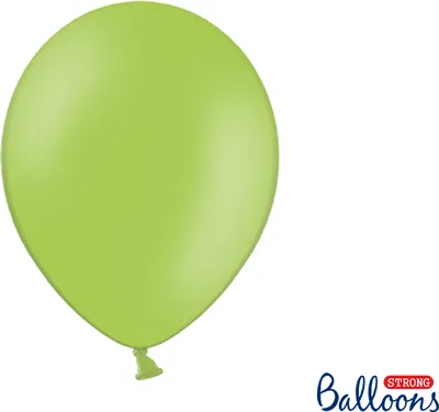 Produktbild von 10 Stk. Luftballon Ø30cm "Uni Pastell" | Hellgrün