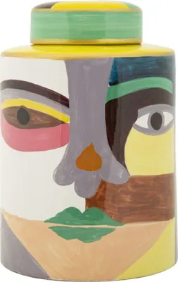 Produktbild von Mauro Ferretti Vase Piccassy, mehrfarbig, Ø 19 x 28 cm