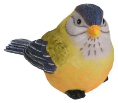 Produktbild von Dekoration Garten Statue Vogel - Stieglitz - Polystone - 12 cm