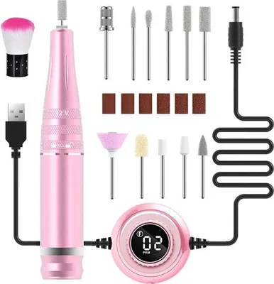 Produktbild von Nagelfeil für Acryl-, Gel- und Natur Nägel 35000 U/min