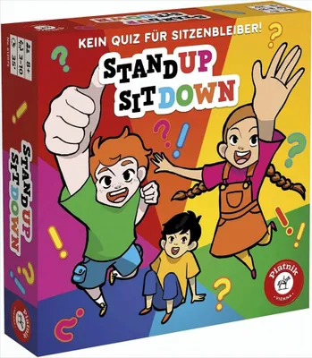Produktbild von Stand up Sit Down Quizspiel Gesellschaftsspiel Partyspiel