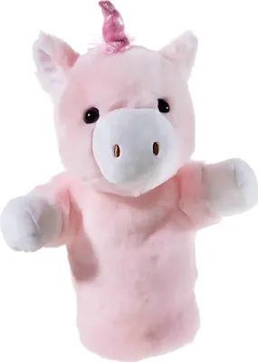 Image de Heunec Poupée à jouer à la main Licorne taille 25 cm
