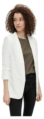 Produktbild von PIECES Damen Pcboss Noos 3/4 Blazer, Cloud Dancer,L