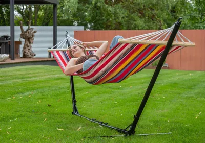 Produktbild von Conacord Hängematte Mexico bunt gestreift