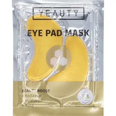 Produktbild von YEAUTY Boost Augenpads mit Gold und feuchtigkeitsspendender Wirkung, 2 Stück