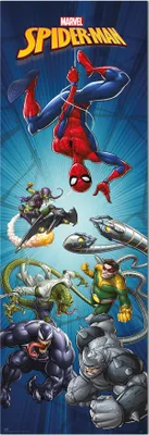 Produktbild von Erik Editores Marvel Spiderman Türposter    One Size