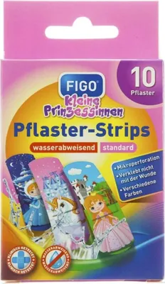 Image de Figo, écussons pour bébés, princesses, 10 pièces (PRODUIT ALLEMAND)