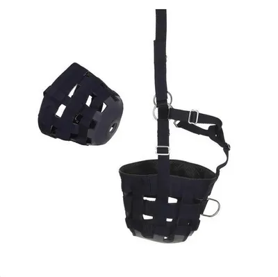 Produktbild von Horse Guard Weidemaulkorb mit Halfter für Pferde - Shetty / XS