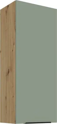 Produktbild von LUNARA Küchenoberschrank – Breite 45 cm, grün/Eiche (Artisan).