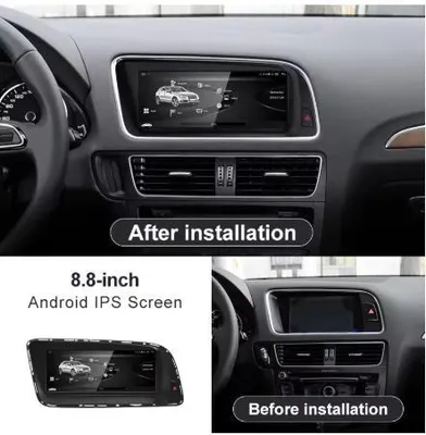Produktbild von 8,8 Zoll Android Display für Audi Q5 2009-2016 HIGH/LOW Snapdragon 685 8GB/128GB CarPlay & Android Auto