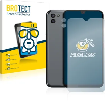 Produktbild von BROTECT Schutzglas für Gigaset GS5 (Display+Kamera) Schutzfolie Panzer Folie Glas Display Schutz klar