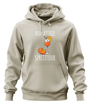 Zdjęcie produktu dla Aperol Spritz Spritztour Summer Party Cocktail Fans Funny Saying Uni  Bluza z kapturem, Nature, M