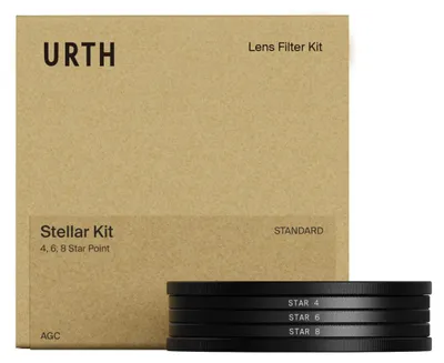 Productafbeelding van Lensfilterset UV filter Ster - 40,5 mm - 3-in-1 - 4-, 6- en 8-punts
