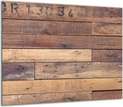 Obrázek produktu pro Krycí desky sporáku Sklokeramický kryt varné desky Ochranný kryt proti stříkající vodě sklo 60x52cm dřevo