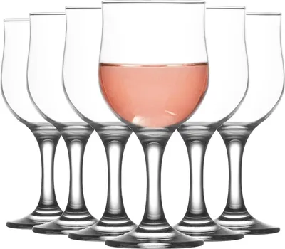 Produktbild von LAV Nevakar Rotweingläser – 320 ml – transparent – ​​12er-Pack