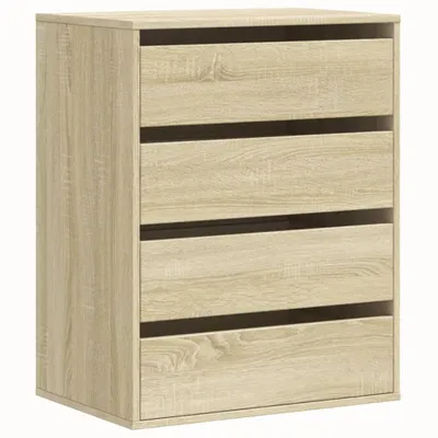 Immagine prodotto di vidaXL Cassettiera rovere Sonoma 60x41x76 cm materiale a base di legno